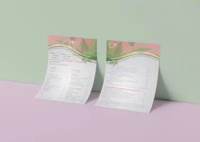 flyer Audrey'stétique