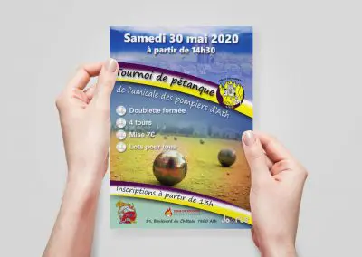 Petanque flyer