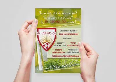 RFC Chièvres flyer