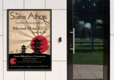 Sushis Athois affiche